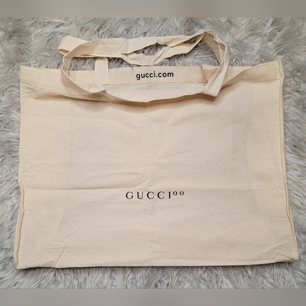 New Gucci 100 Anniversary authentic canvas Tote - Picture 3 of 4